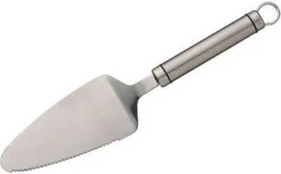 Productafbeelding van KitchenCraft Professional - Taart- en cakeplank, roestvrij staal, 26 cm