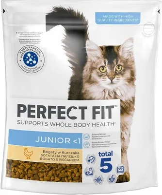 Produktbild von PERFECT FIT Junior sucha karma dla kotów kurczak 750g