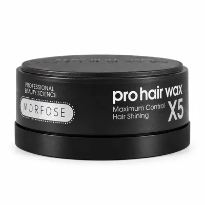 Image de Cire coiffante Pro Hair Wax X5 Noir / Hommes 150 ml, Image générée par une IA