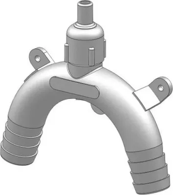 Produktbild von Trudesign Anti-siphon-bogen Silber 38 mm Silber 38 mm