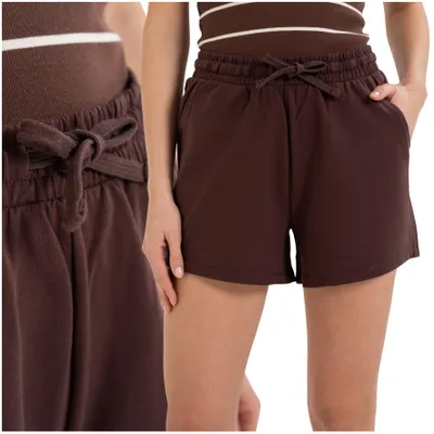 Immagine prodotto di Moraj | Pantaloncini corti - Taglia S - Pantaloncini da donna marroni - Pantaloncini da donna - Pantaloncini in cotone