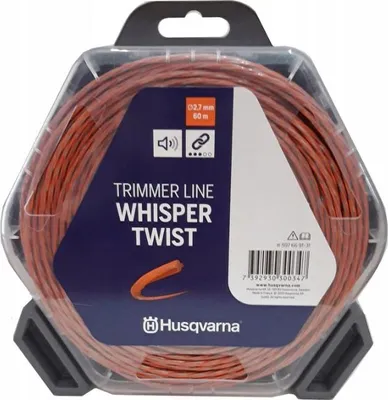 Obrázok produktu pre Rezná niť WHISPER TWIST Husqvarna rezná niť 2,7 mmx60 m ORIGINÁL!