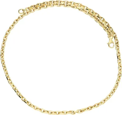 Produktbild von JuwelmaLux Halskette 925/000 Sterling Silber vergoldet Anker JL15-05-0080 55 cm