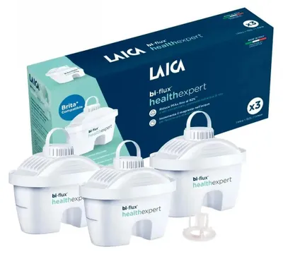 Produktbild von Laica Bi-Flux Healthexpert Filterkartusche P3M 3 Stück