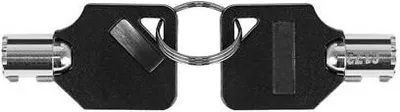 Imagen del producto de Caja fuerte, dimensiones 23 x 17,5 x 17 cm, color negro