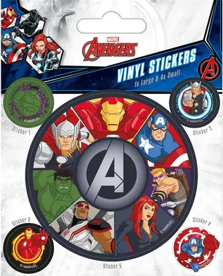 Produktbild von Avengers Sticker-Sets Assemble
