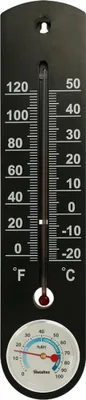 Produktbild von Metaltex 298032000 Thermometer mit Hygrometer für den Innen- und Außenbereich