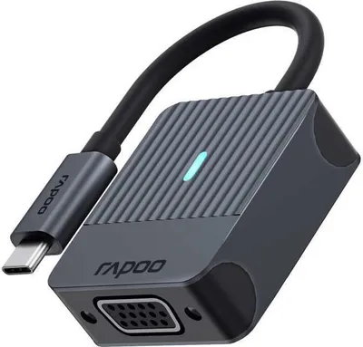 Zdjęcie produktu dla Rapoo UCA-1003, 0,15 m, USB Type-C, VGA (D-Sub), Męska, Żeńska, Prosty