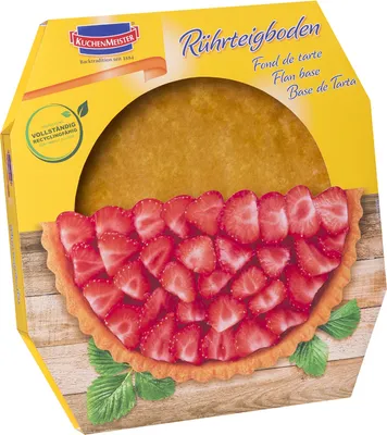 Produktbild von KuchenMeister Rührteigboden Grundlage für verschiedene Kuchen 300g