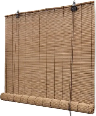 Produktbild von Vidaxl Roller Blind 150x220 cm Bambusbraun