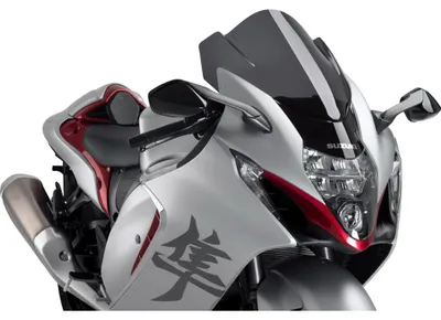 Produktbild von PUIG 21138F Z-Racing Scheibe  passend fuer SUZUKI GSX-R1300 HAYABUSA Stark getönt