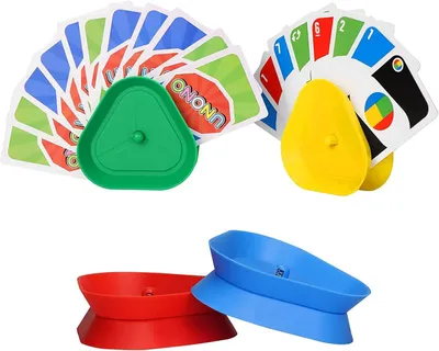 Produktbild von 4 Stück Kartenhalter Kinder Senioren Spielkarten Ständer