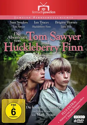 Obrázek produktu pro Die Abenteuer von Tom Sawyer und Huckleberry Finn - Die komplette Serie. 4 DVDs