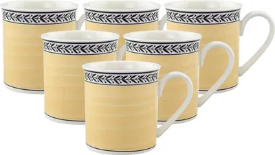 Produktbild von Villeroy & Boch Audun Fleur Kaffeebecher 300 ml 6er Set