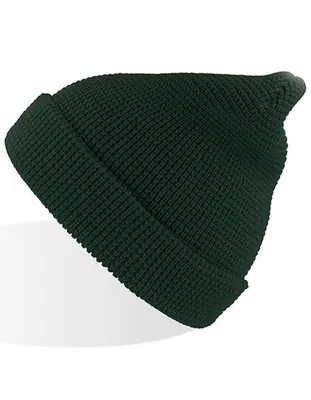 Produktbild von Atlantis BLOG | Blog Beanie - Beanie mit Bündchen - 2-lagig - Farbe: Green - Größe: One Size