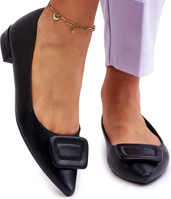 Produktbild von Klassische Ballerinas mit Dekoration schwarze Rivea 37