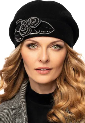 Produktbild von Vivisence damen beanie wintermütze warm und gemütlich kopfbedeckung an winter und herbst warm dick, 100% wolle, klassisch mütze für frauen, hergestellt in eu, schwarz, einheitsgröße
