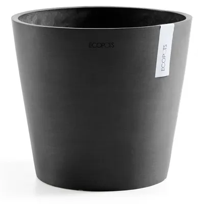 Immagine prodotto di Ecopots Amsterdam 40 + Vaso da fiori con serbatoio d'acqua - L 40 cm x H 34,8 cm - Interno ed esterno