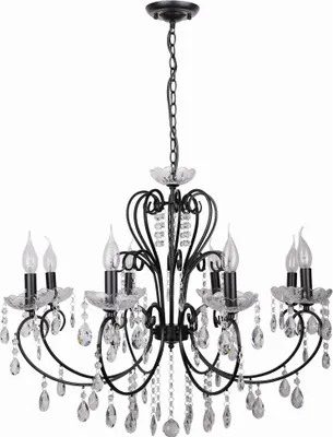 Zdjęcie produktu dla Żyrandol kryształowy Candellux AURORA 8xE14 38-73747