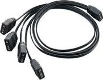 Produktbild von SilverStone ARGB 4-Fach Splitterkabel