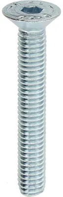 Obrázek produktu pro Šroub se zapuštěnou hlavou M6x40 z pozinkované oceli DIN 7991 ISO 10642 x 1 ks.