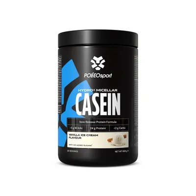 Productafbeelding van Polleo Sport Micellaire Caseïne, 908 g - Vanille-ijs smaak
