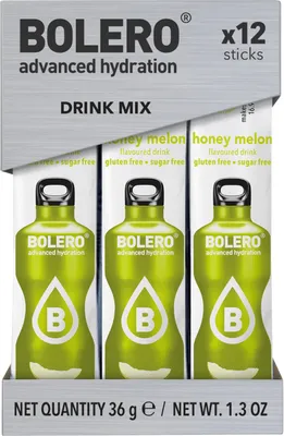 Produktbild von Bolero Sticks (12x3g) Honey Melon - Intra- & Post-Workout - Intra-Workout