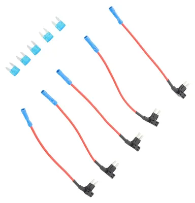 Sicherungshalter Mini 5er Pack mit 15A Sicherung