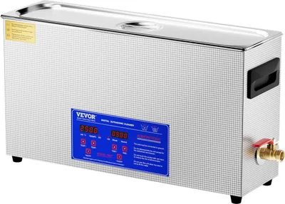 Produktbild von 10-Liter-Ultraschall-Waffenreiniger 300 W Ultraschallreiniger Timer Heizkorb