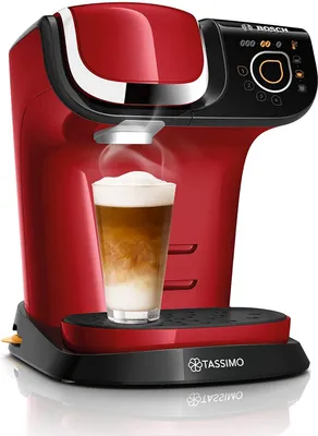 Obrázek produktu pro Bosch My Way 2, Kapslový kávovar, 1,3 l, Kávová kapsle, 1300 W, Červená