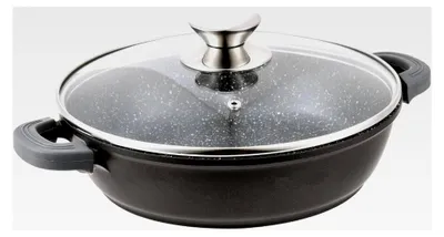 Produktbild von Schmorpfanne Ø24 cm mit Glasdeckel