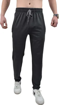 Produktbild von Jogginshose Sportshose Freizeithose Royyen 3119 Herren Taschen mit Reißverschluss – GRAU / S