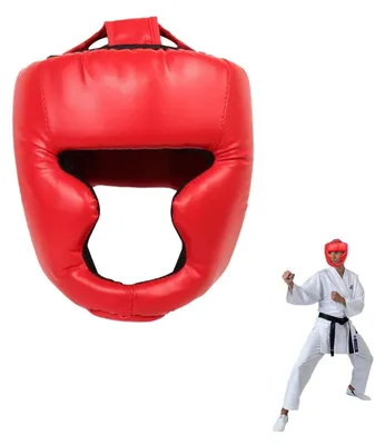 Productafbeelding van Omgoods - Kickboxing Hoofdbescherming voor Vechttraining en Sparren
