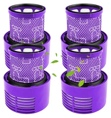 4er-Pack Filter kompatibel mit Dyson V10, waschbar