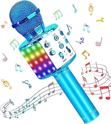 Produktbild von Kinder-Mikrofon, dynamische Mikrofon für Kinder, Spielzeug für Jungen und Mädchen ab 4 Jahren, zu Hause, Party, Karaoke