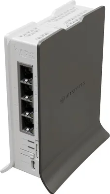 Zdjęcie produktu dla Mikrotik hAP ax lite LTE6, Wi-Fi 6 (802.11ax), Jedna częstotliwości (2,4 GHz), Przewodowa sieć LAN, Szary, Biały, Router biurkowy