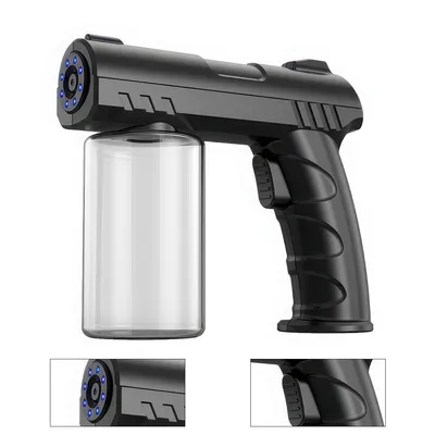 Produktbild von Sprühpistole,Sprühflasche,Handgehaltene Sprühpistole mit USB Aufladung, Nebel-Sprühpistole