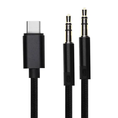 Image de 4Smarts SoundCord Adaptateur audio USB-C vers prise jack 3,5 mm - Noir