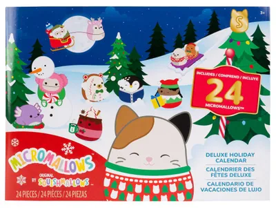 Produktbild von SQUISHMALLOWS Micromallows Adventskalender, 24 Stück