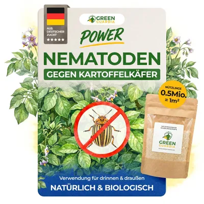 Produktbild von Green Guardia Nematoden gegen Kartoffelkäfer – 0,5 Mio. - Kartoffelkäfer bekämpfen, Mittel gegen Kartoffelkäfer, Kartoffelkäfer Larven bekämpfen