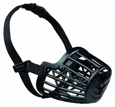 Immagine prodotto di Museruola in plastica nera L-XL 36 cm