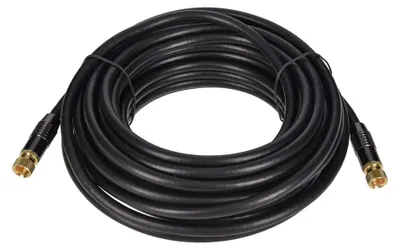 Obrázek produktu pro TP satelitní kabel, černý, rovný, délka 10 metrů
