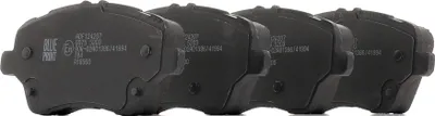 Produktbild von BLUE PRINT Bremsbeläge Satz Vorne für FORD Fiesta Mk6 Schrägheck (JA8, JR8) ADF124207