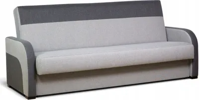 Produktbild von Schlafcouch - Sofa mit Bettkasten und Schlaffunktion - Grau - Bettcouch - Dreisitzer - Ausziehcouch - Bonellfedern - TEO