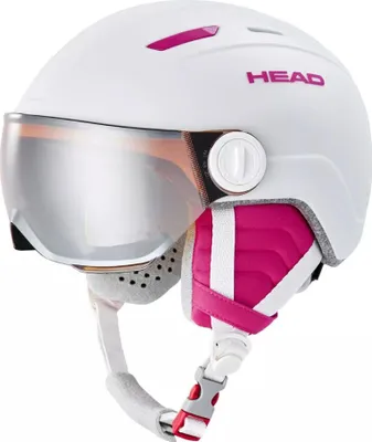 Produktbild von Head MAJA VISOR Skihelm mit Visier Kinder weiß 52-55