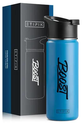 Isolierbecher 532 ml Edelstahl, luftdicht, 12 h warm/36 h kalt