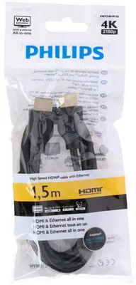 Produktbild von Philips HDMI Kabel - 1,5m - Schwarz