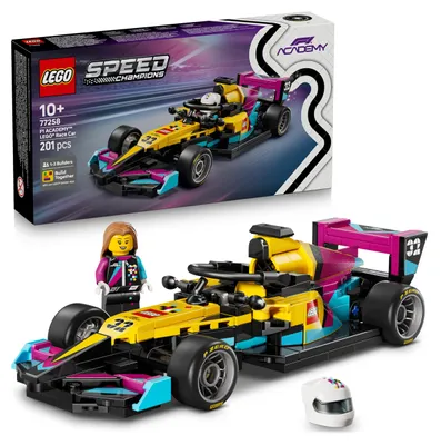 Image de LEGO Speed Champions 77258 Voiture de course F1 ACADÉMIE LEGO - Ensemble de construction pour les 10 ans et plus