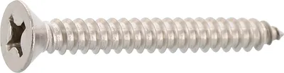 Produktbild von DIN7982C 4.8x100 Phillips-KS Edelstahl A2 Senkkopf-Blechschraube ISO 7050