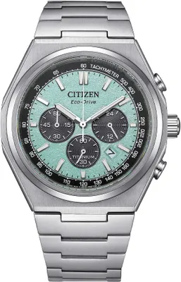 Image de Chronographe Citizen Argent Avec Vis Collection Supertitanio - homme
